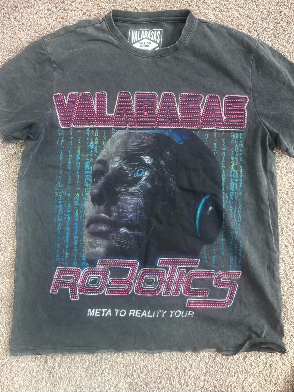 Valabasas Robotics Graphic Tee - Black